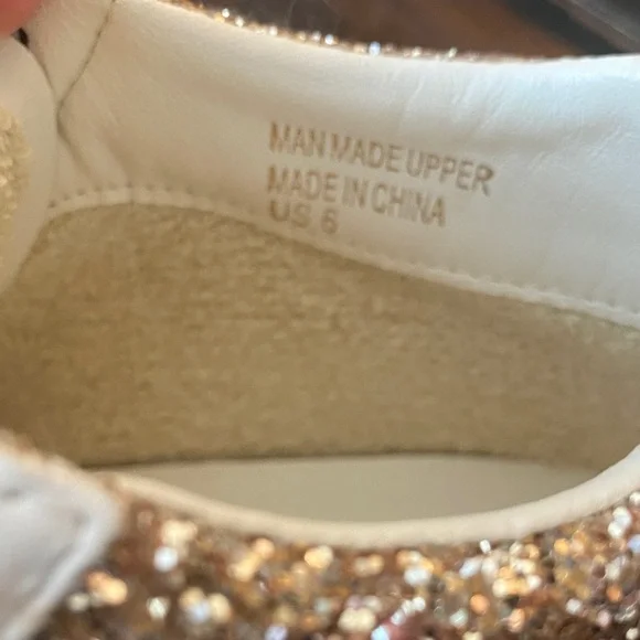 Mi.iM Glittery Pink and White Women's Sneakers - Picture 15 of 16
